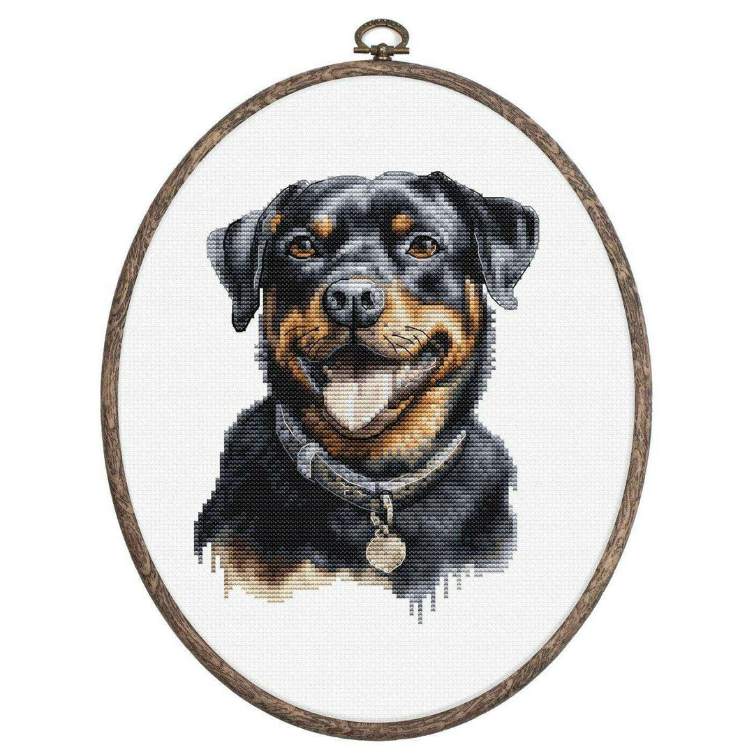 Rottweiler BC229L Counted Cross-Stitch Kit