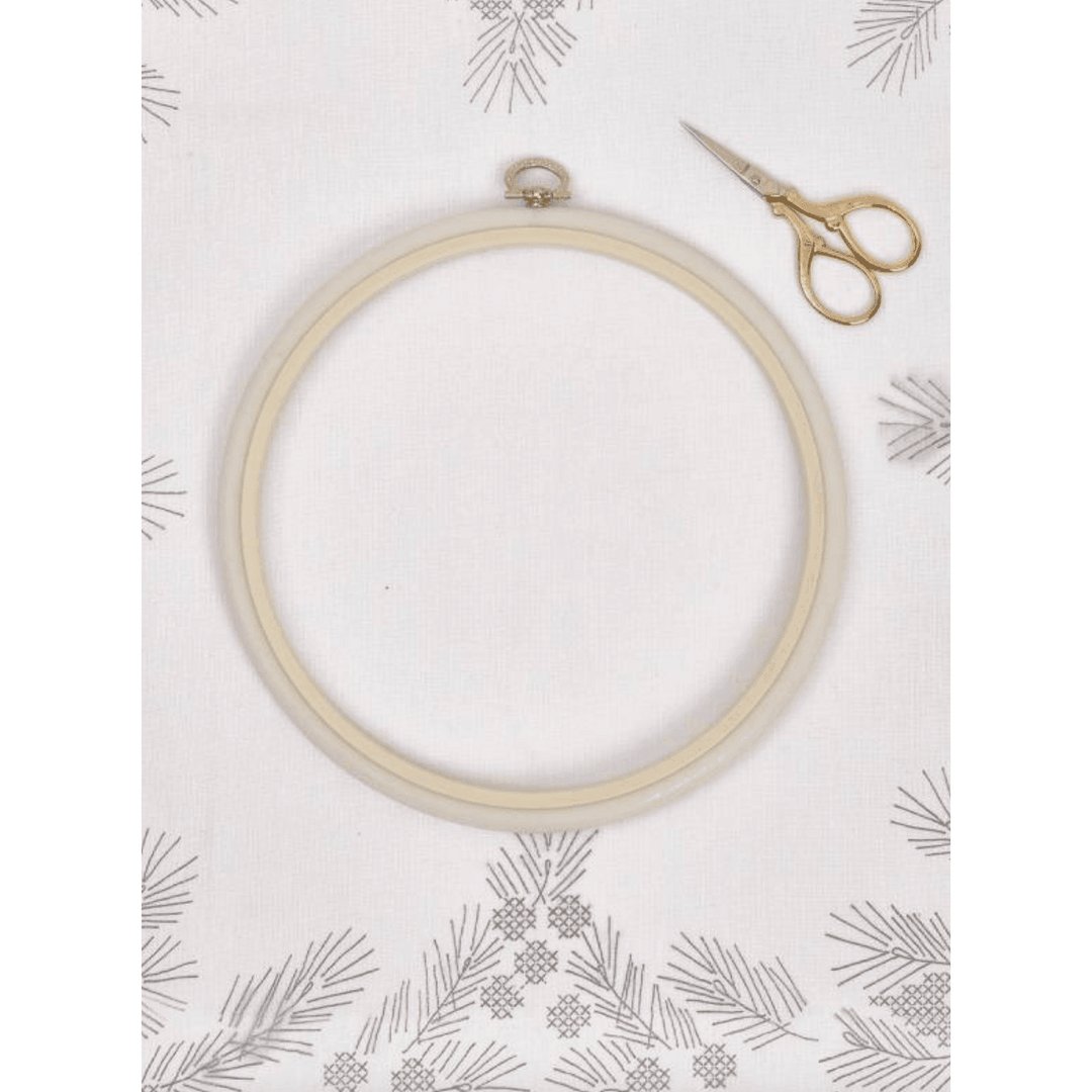 Round Flexi Hoop Nurge 230-4 White