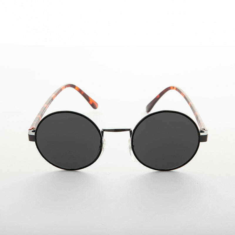 Round Hippie Retro Vintage Sunglass - Rounder