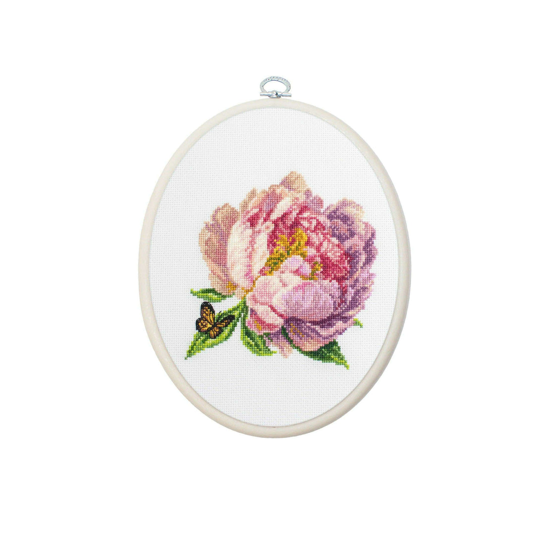 Rozella Peony BC206l Counted Cross-Stitch Kit