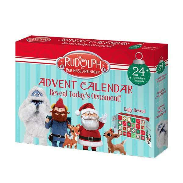 Old World Christmas Rudolph 24-Piece Ornament Advent Calendar