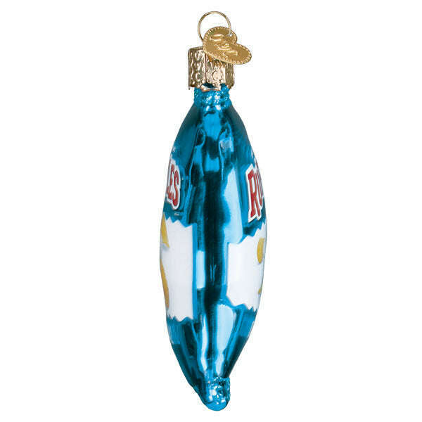 Old World Christmas Ruffles Original Chips Blown Glass Ornament