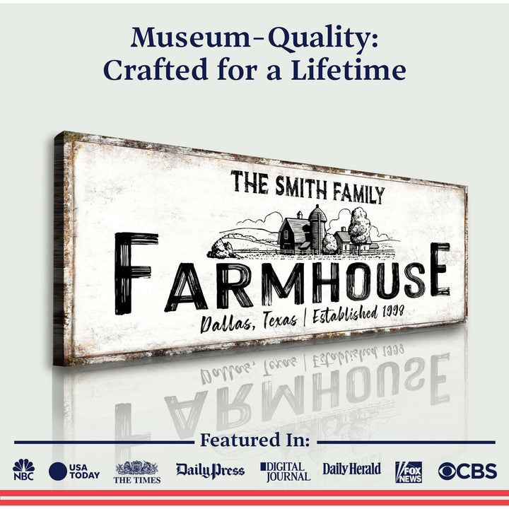 Rustic Farmhouse Sign XIII