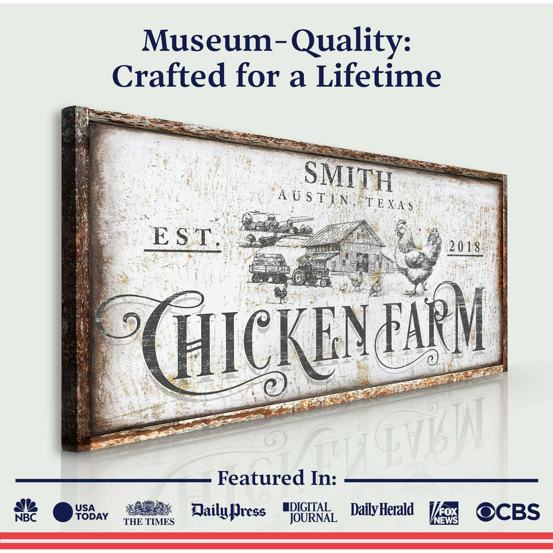 Rustic Vintage Farmhouse Sign IV