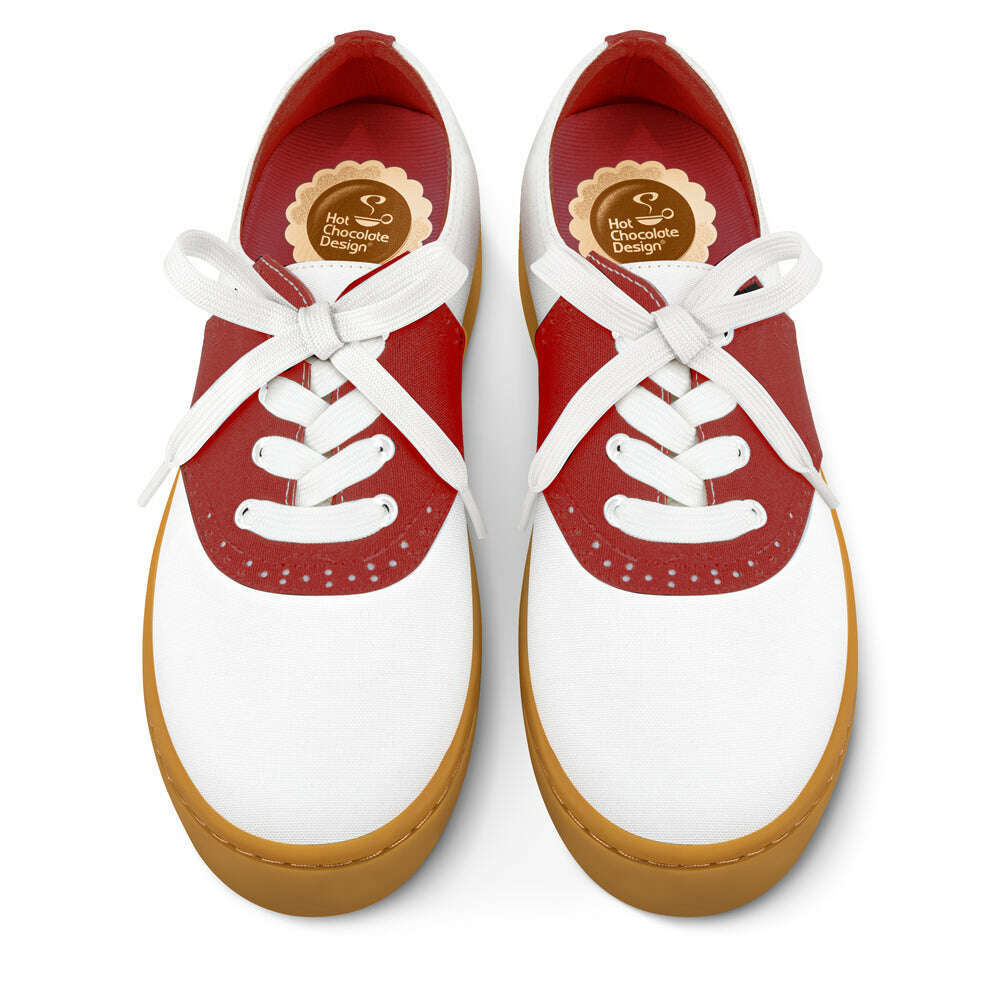 Saddle Red Women's Casual Sneakers