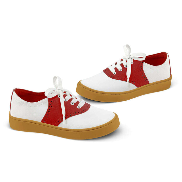 Saddle Red Women's Casual Sneakers