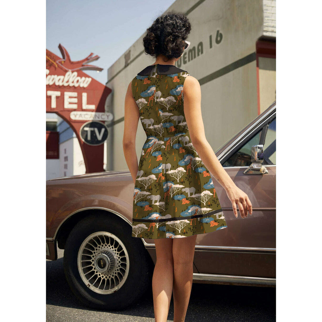 Safari Collared Dress