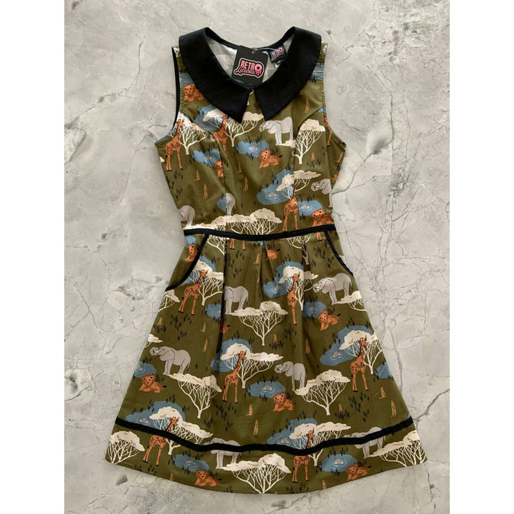 Safari Collared Dress