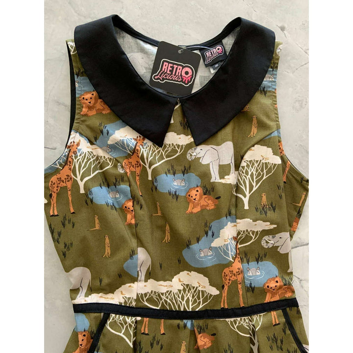 Safari Collared Dress
