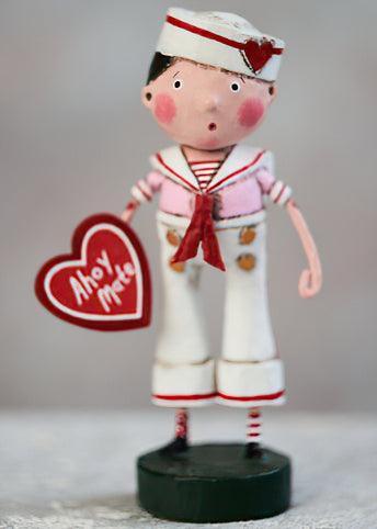 Sailor Valentine Valentine's Day Figurine by Lori Mitchell - Quirks!