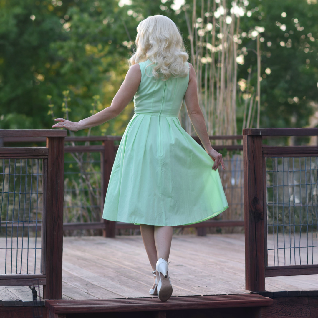 Samantha A-Line 60s-Inspired Dress