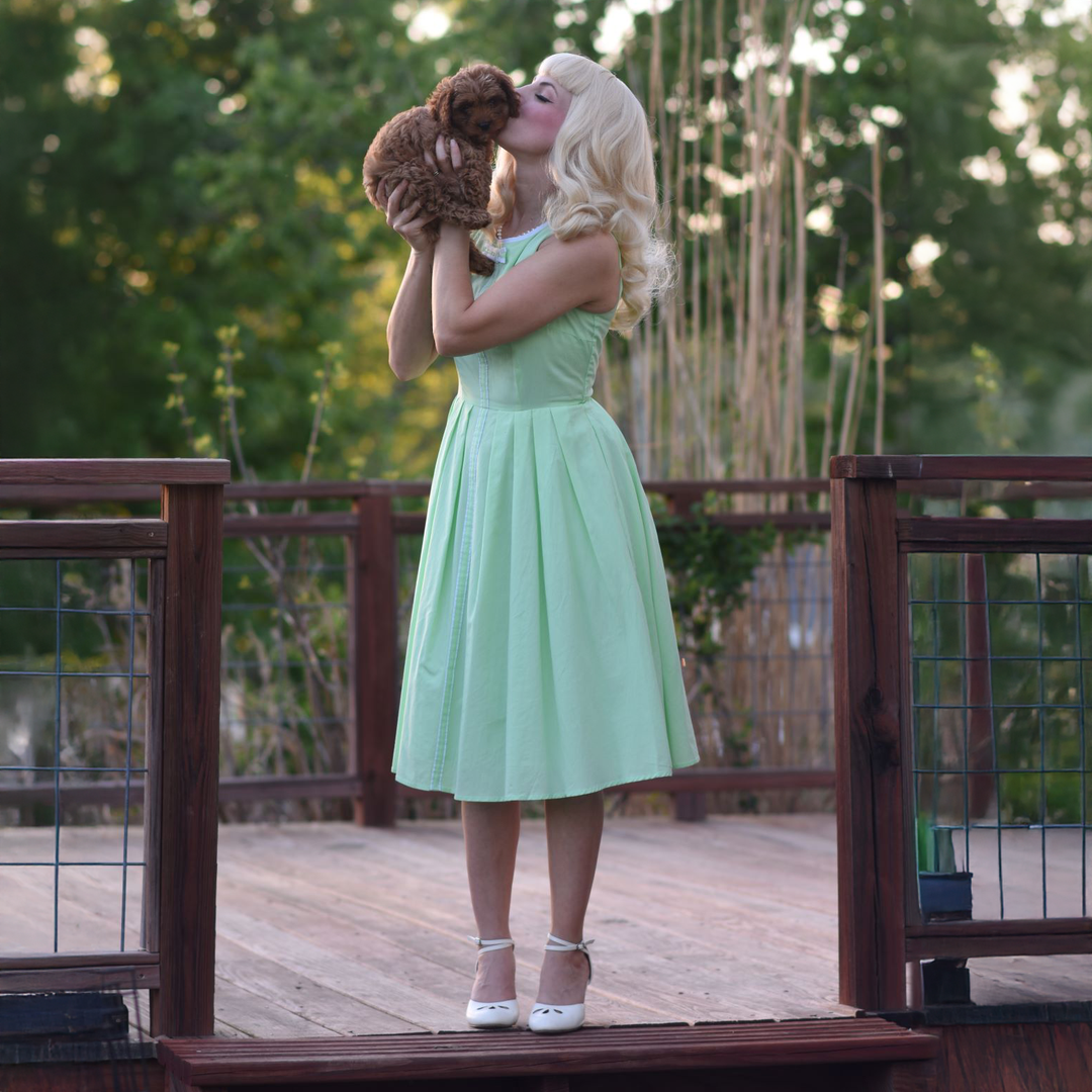 Samantha A-Line 60s-Inspired Dress