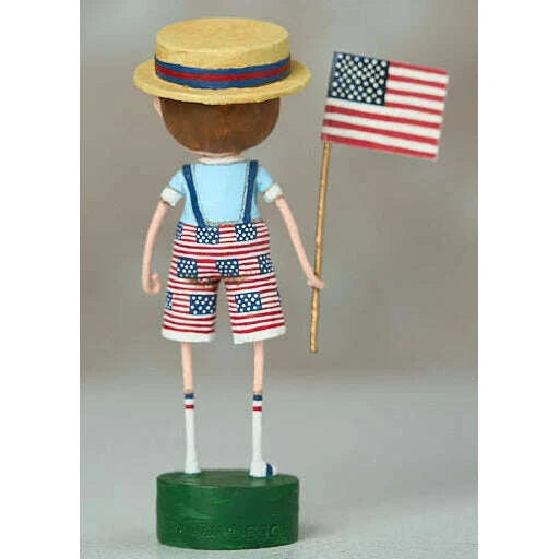 Sammie's Stars & Stripes Patriotic Lori Mitchell Figurine – view 3
