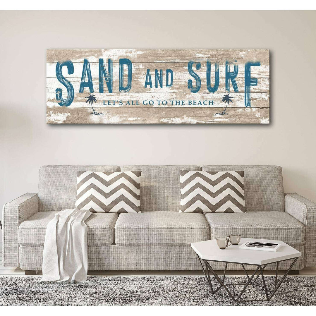 Sand And Surf Sign (Free Shipping)