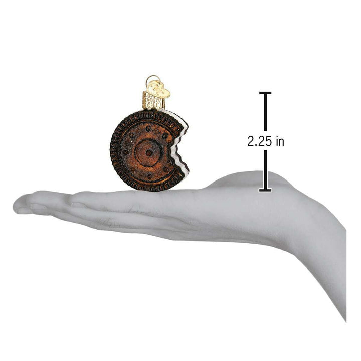 Old World Christmas Sandwich Cookie Blown Glass Ornament