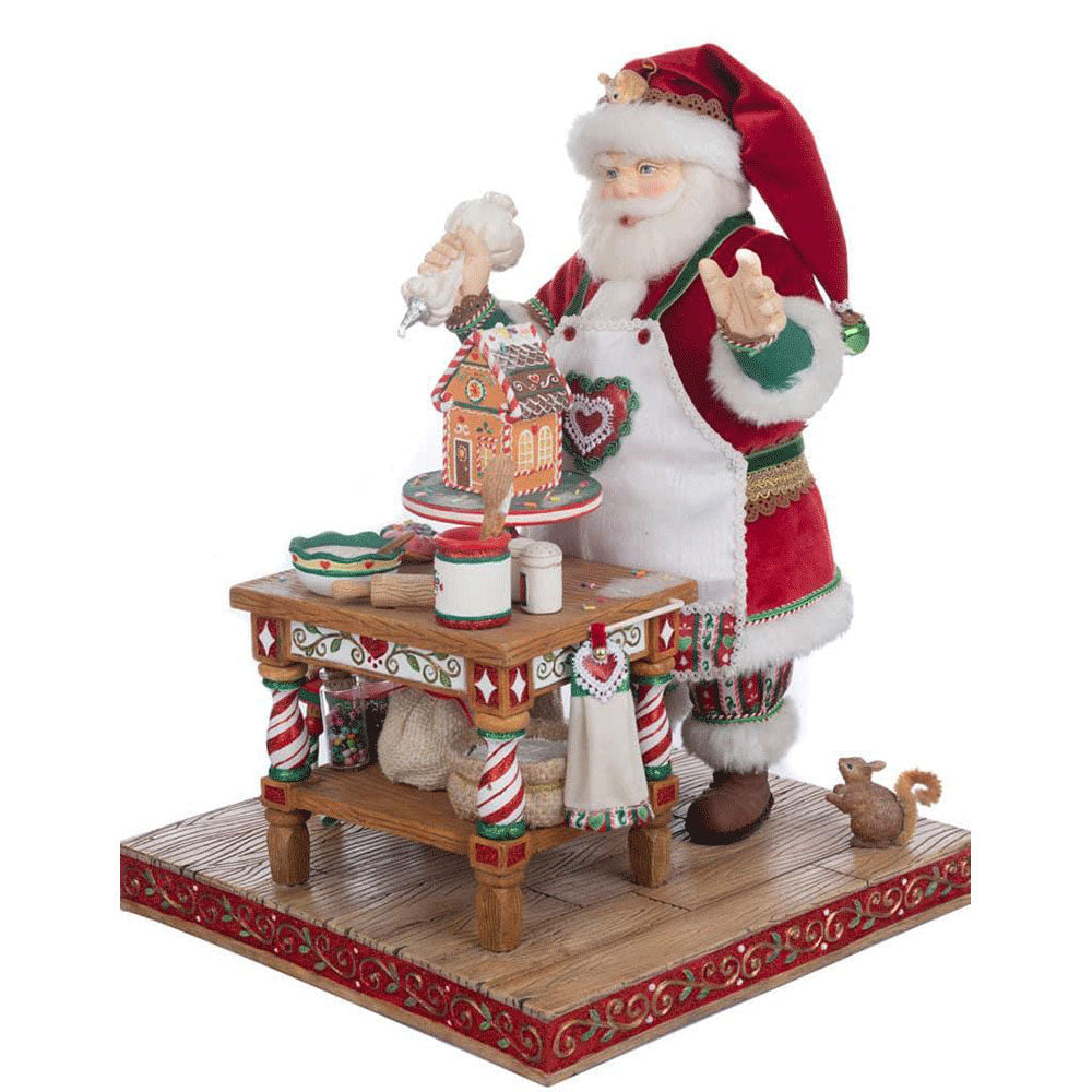 Santa Baking for Christmas by Katherine's Collection image 1