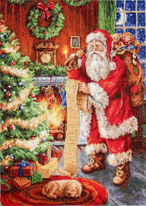 Santa Claus B578L Counted Cross-Stitch Kit