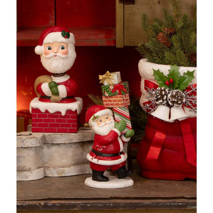 Santa Claus Bobble Head by Bethany Lowe Designs 3