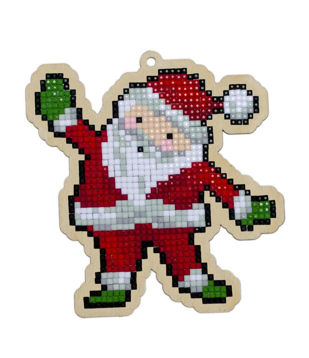Santa Claus CSW309 Diamond Painting on Plywood Kit