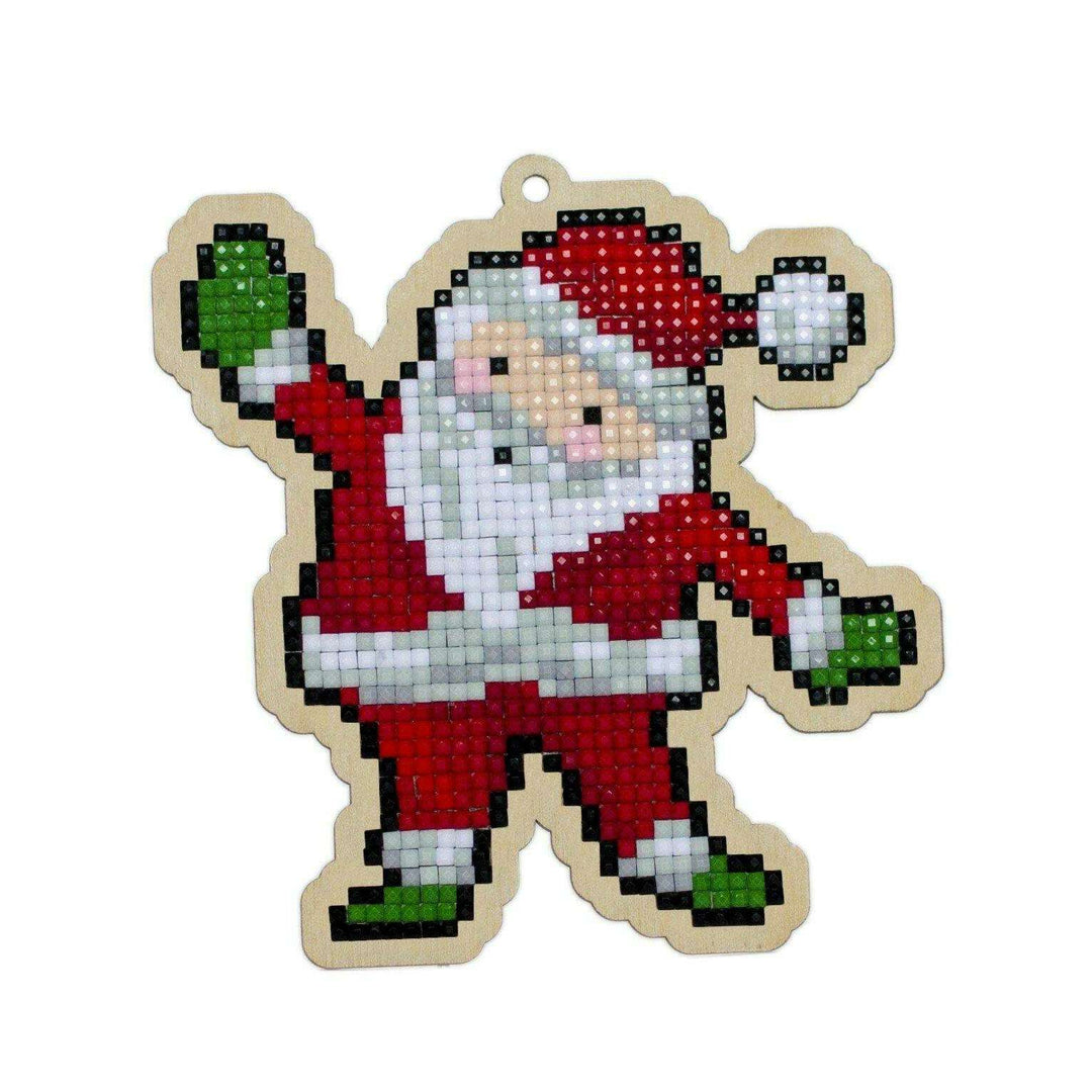 Santa Claus CSW309 Diamond Painting on Plywood Kit