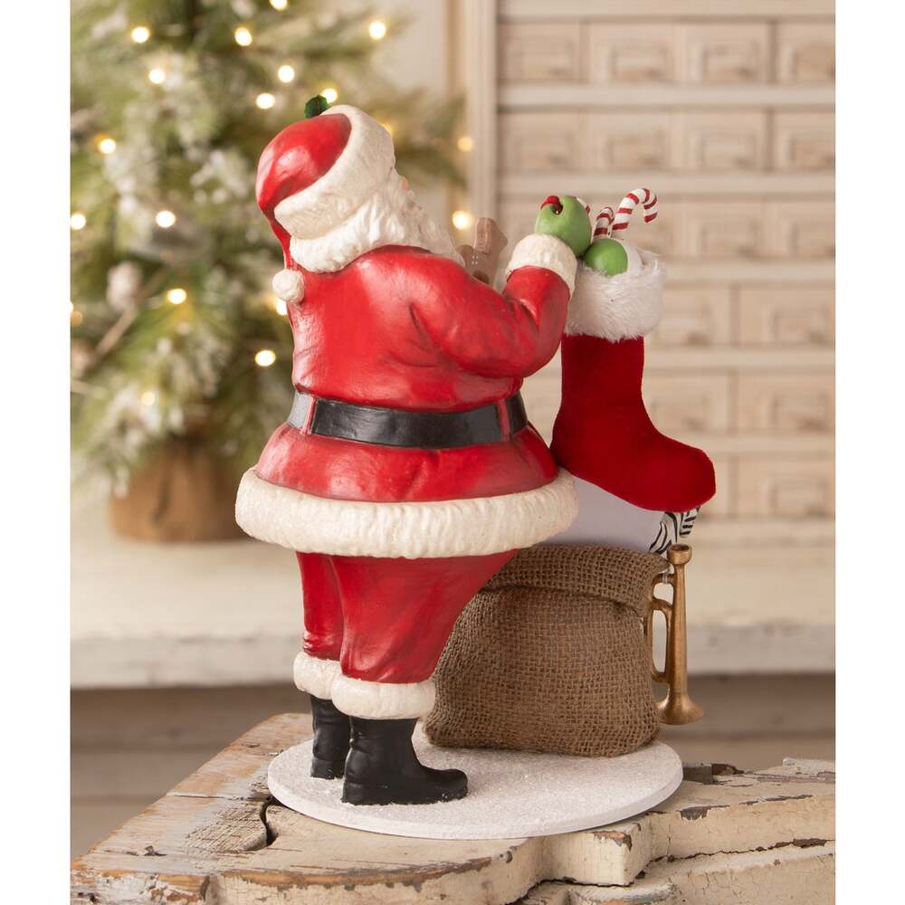 Santa Filling the Stocking by Bethany Lowe Designs 1