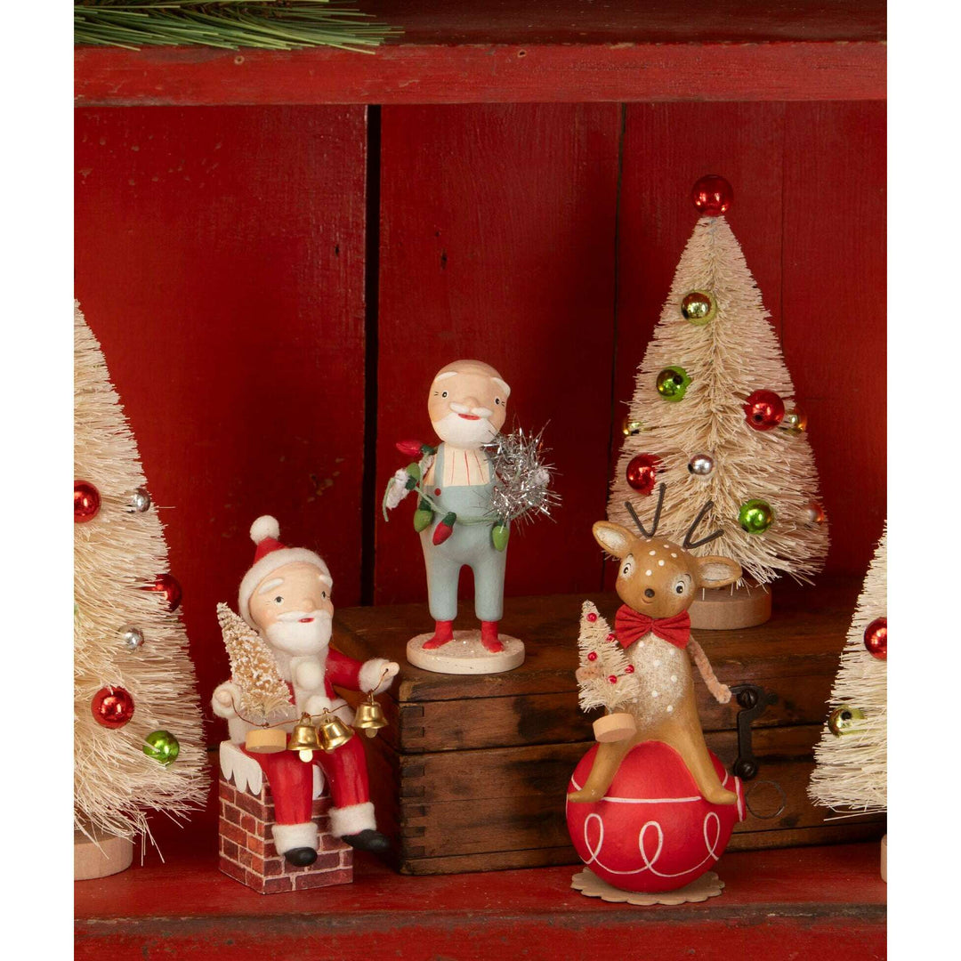 Santa on Chimney by Bethany Lowe Designs, image 5