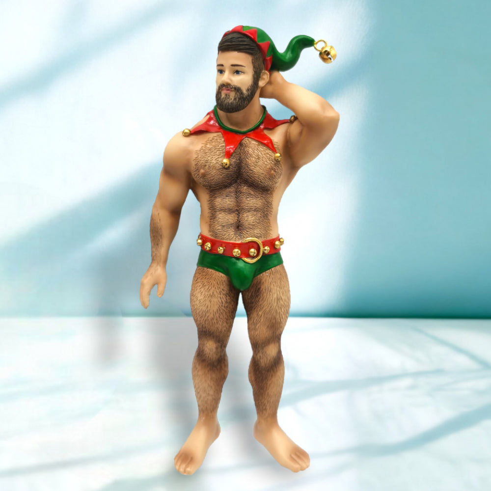 Santa's Helper Cub Bear by December Diamonds 