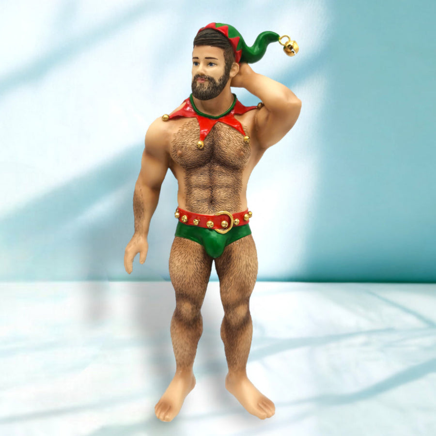 Santa's Helper Cub Bear by December Diamonds 