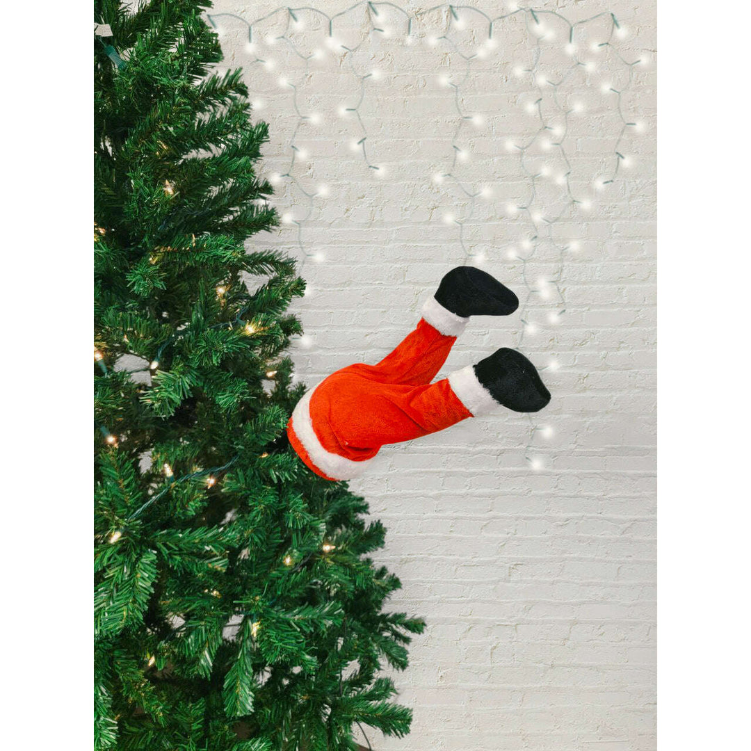 Santa's Animated Leg Kickers F07M4-32-W232A