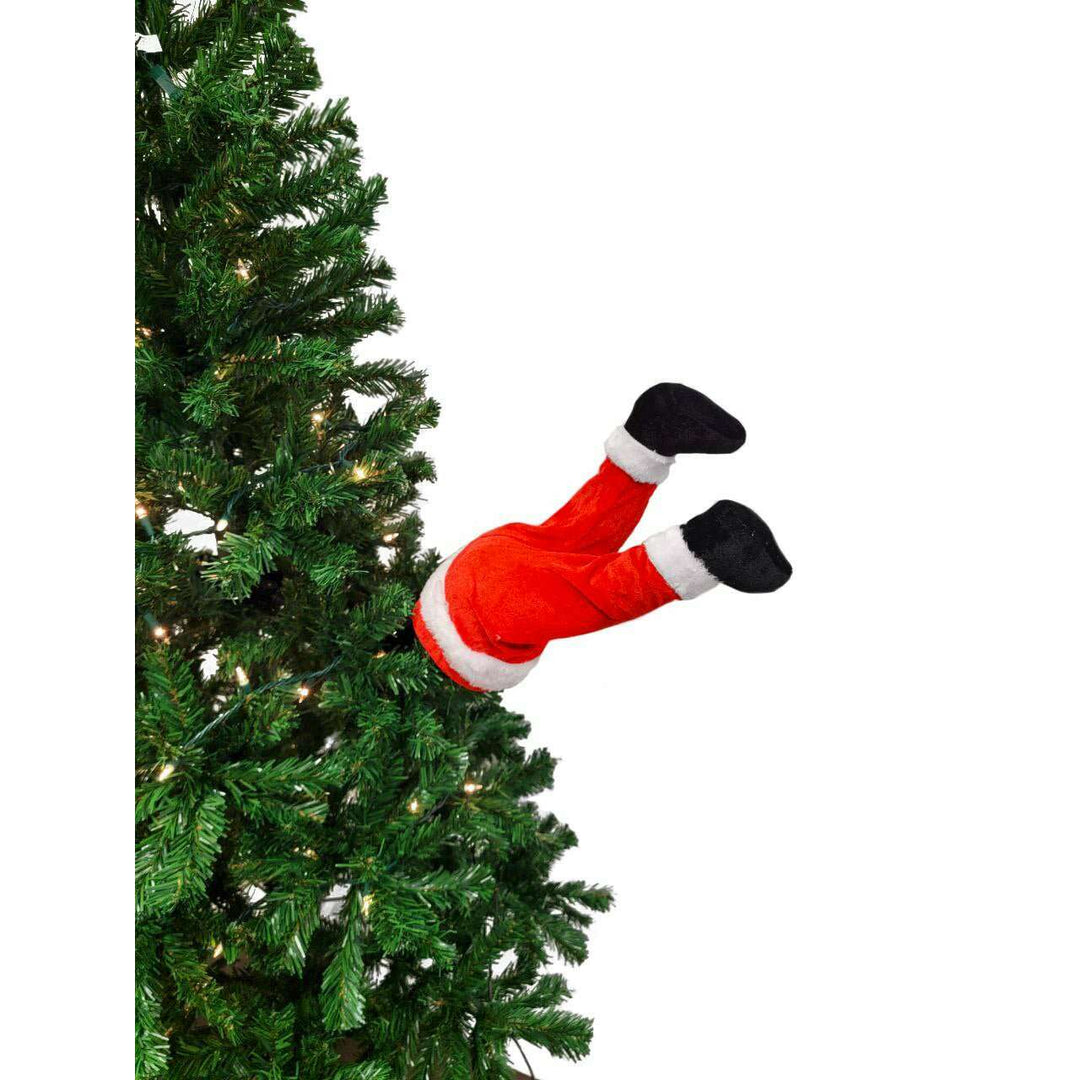 Santa's Animated Leg Kickers F07M4-32-W232A