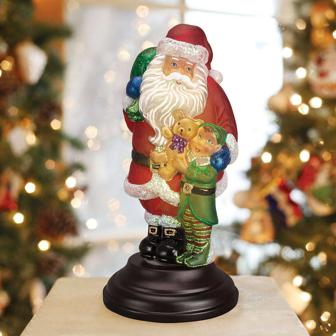 Old World Christmas Santa's Bright-eyed Buddy