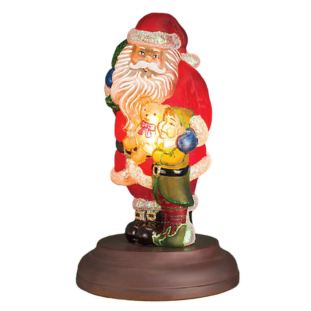 Old World Christmas Santa's Bright-eyed Buddy