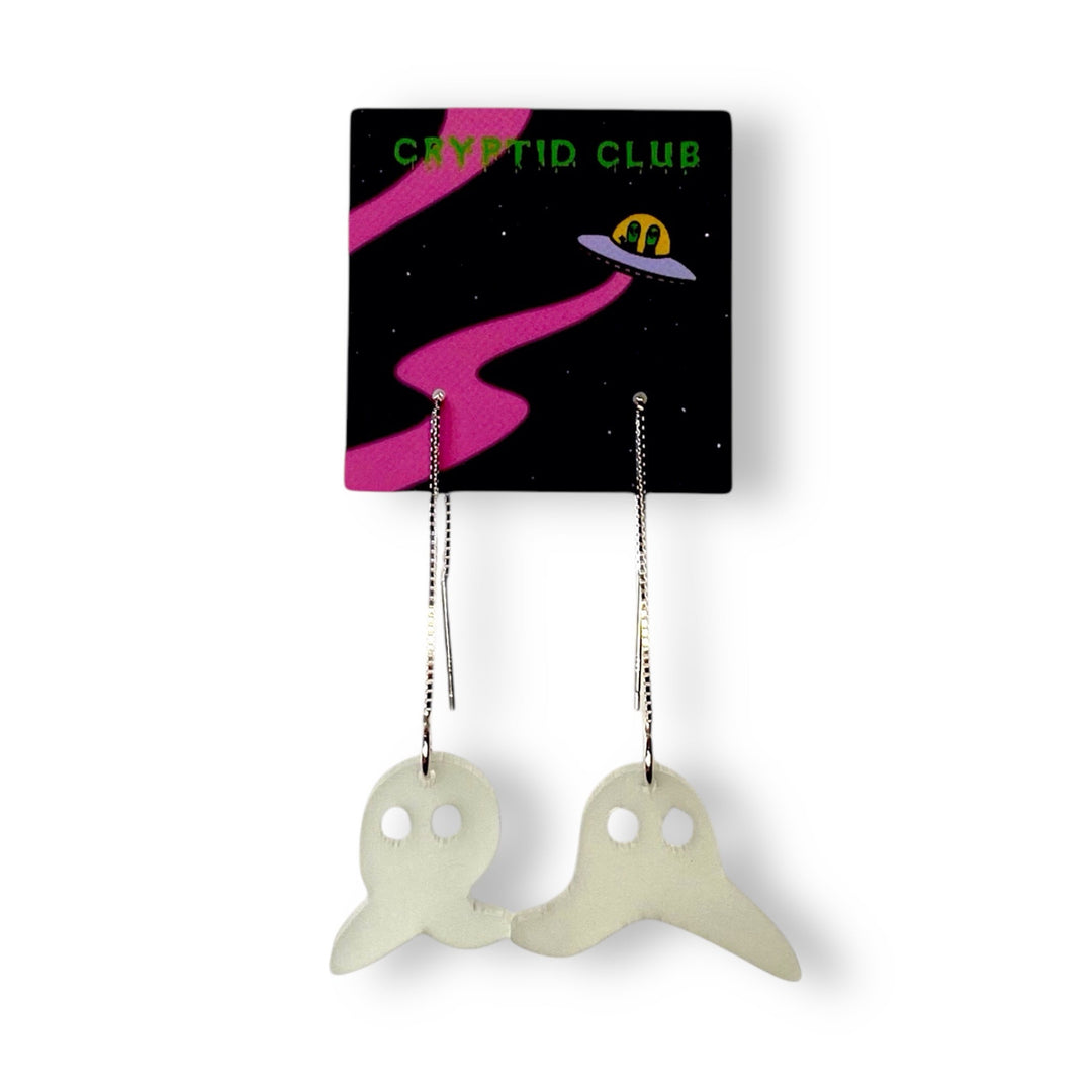 LAST CHANCE! Cryptid Club Fresno NightCrawler Earrings- GLOWS!