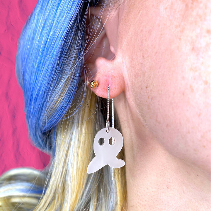 LAST CHANCE! Cryptid Club Fresno NightCrawler Earrings- GLOWS!