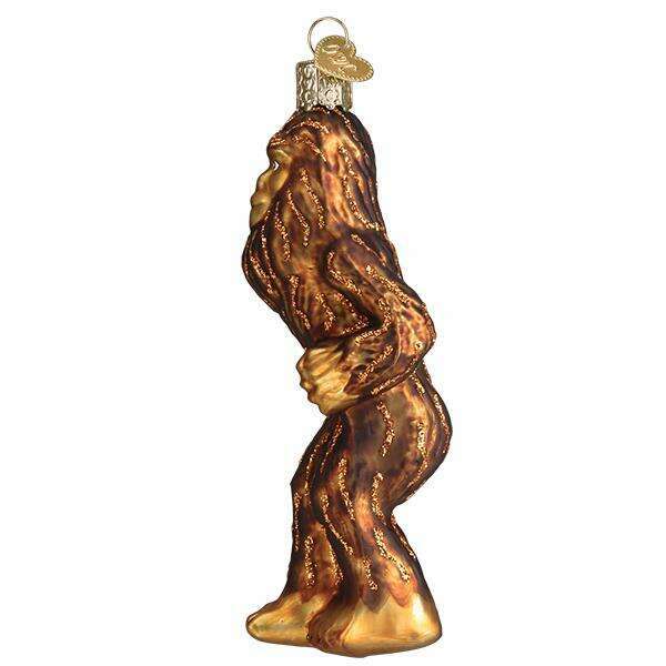 Old World Christmas Sasquatch Blown Glass Ornament