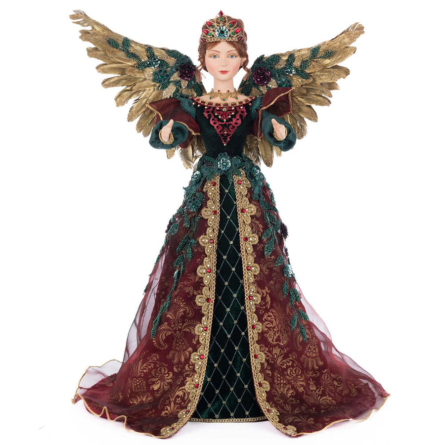 Scarlett the Angel Tree Topper by Katherine's Collection image