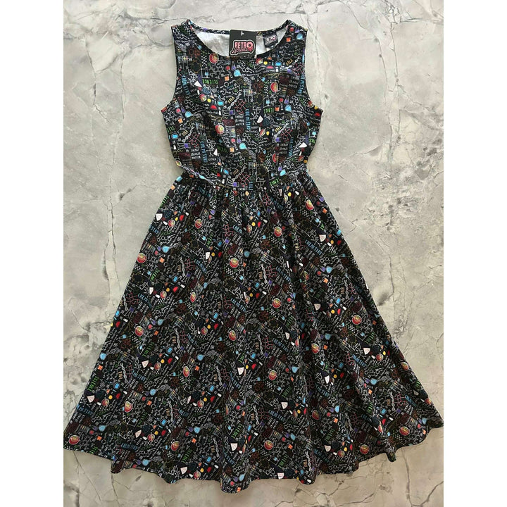 Science Midi Dress