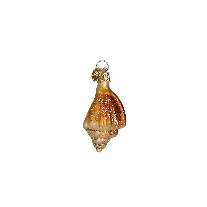 Old World Christmas Sea Shell Blown Glass Ornament Set