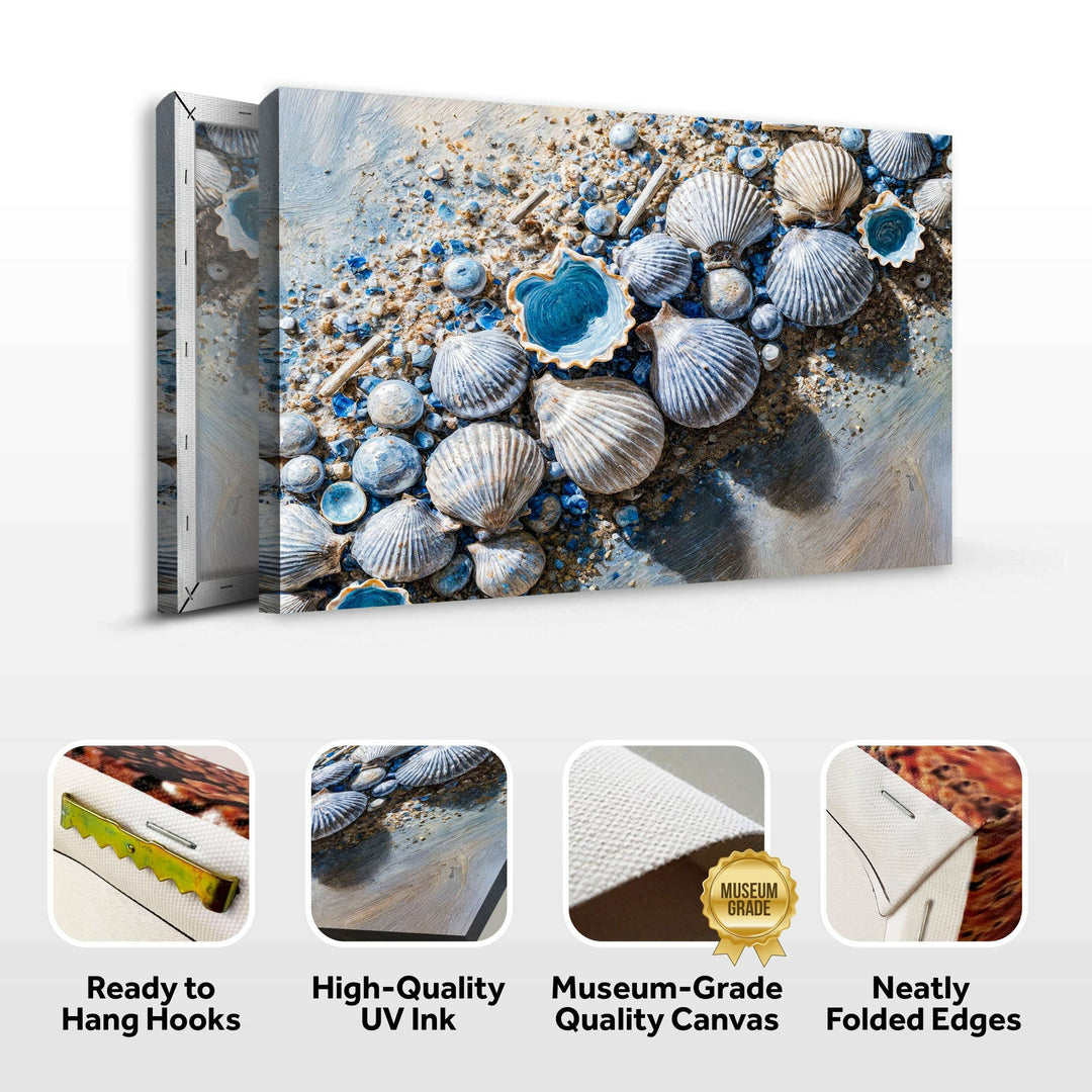 Sea Shells Modern Coastal Wall Art II
