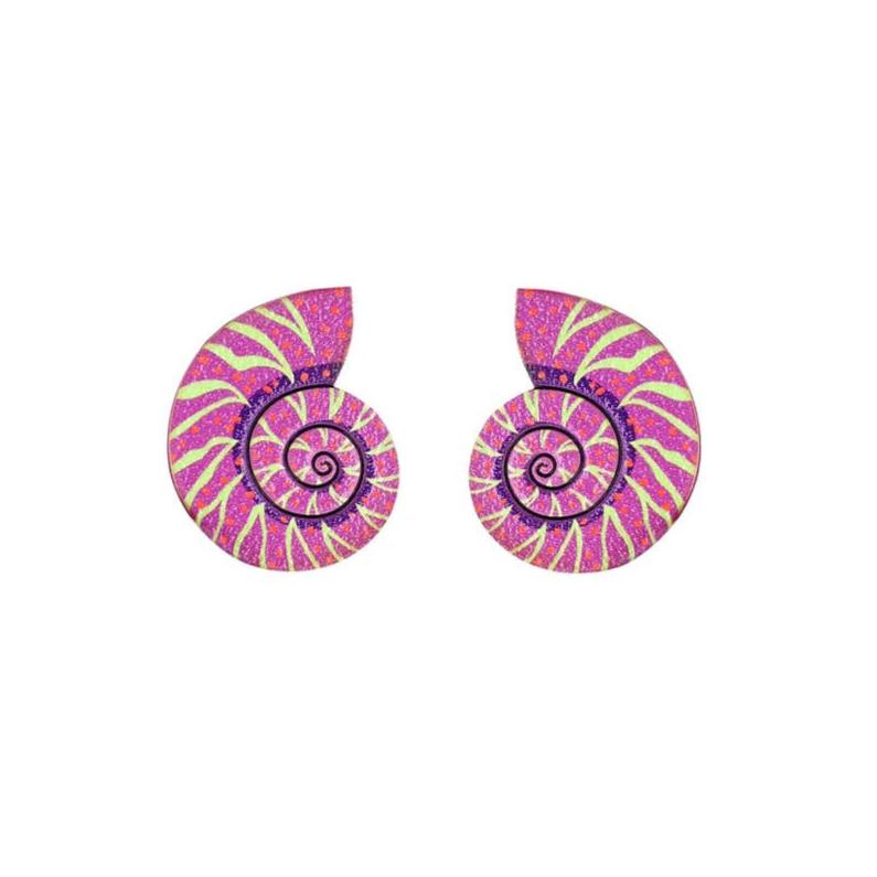 Sea Snail Earrings by LaliBlue