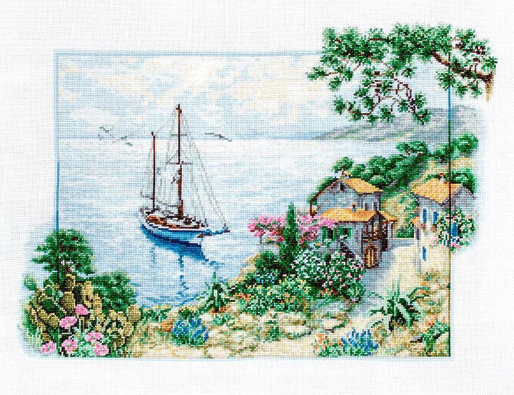 Seascape  B2343L Counted Cross-Stitch Kit