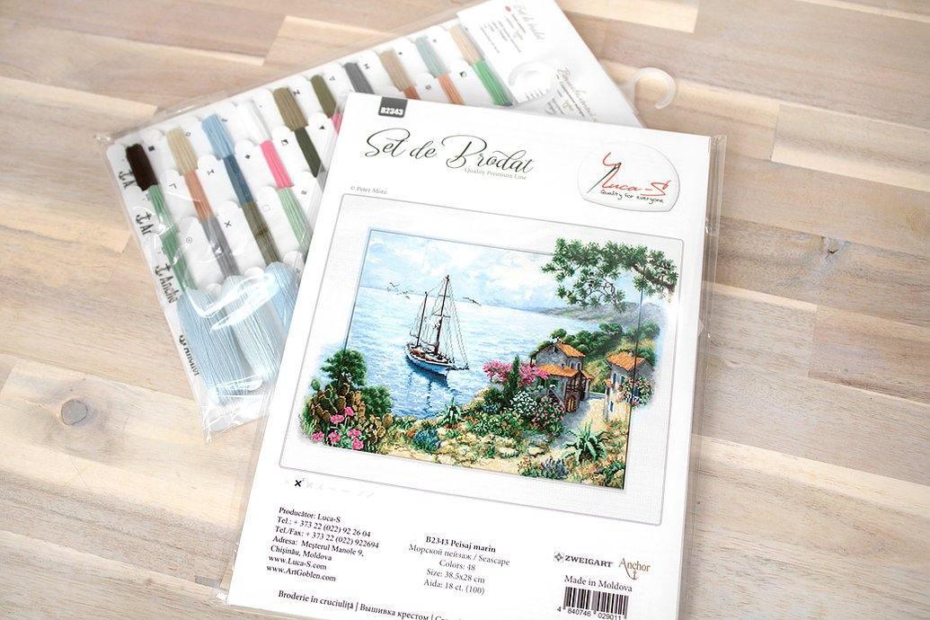 Seascape  B2343L Counted Cross-Stitch Kit