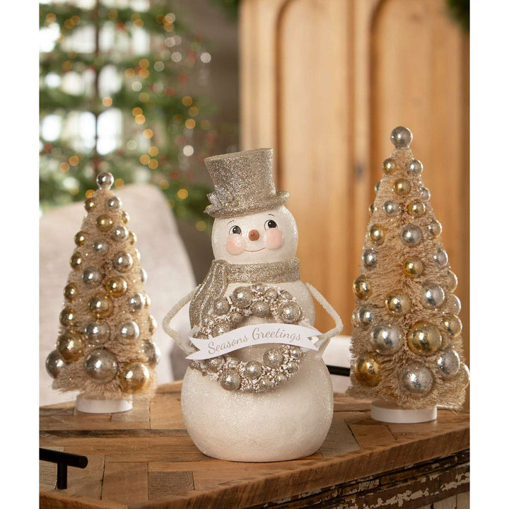 Seasons Greetings Snowman by Bethany Lowe Designs, image 3