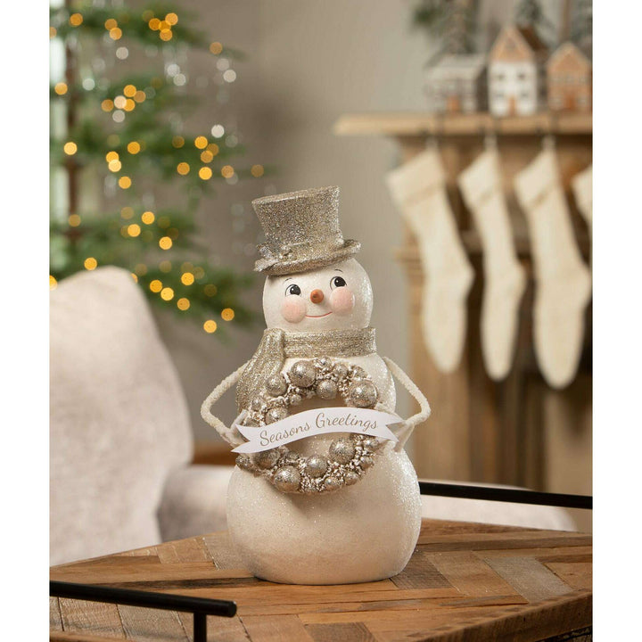 Seasons Greetings Snowman by Bethany Lowe Designs, image 4