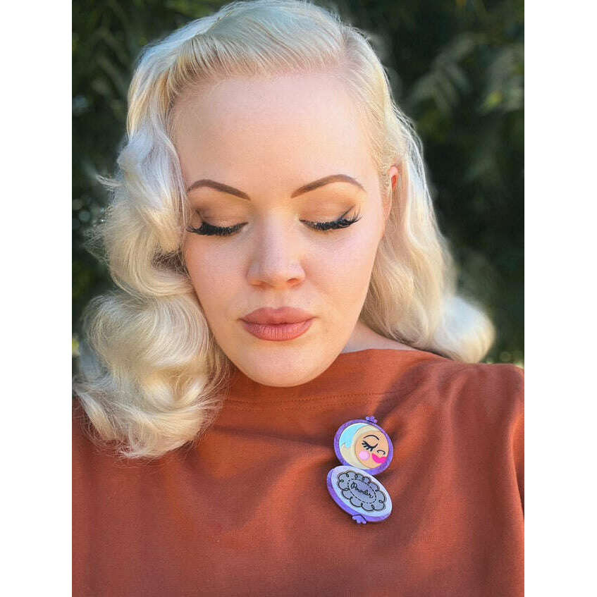 Secret Admirer Brooch PINK by Asia Ellington x Lipstick & Chrome – view 6