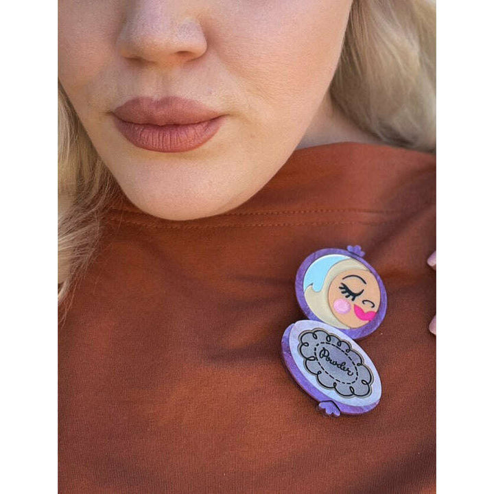 Secret Admirer Brooch RED by Asia Ellington x Lipstick & Chrome – view 3