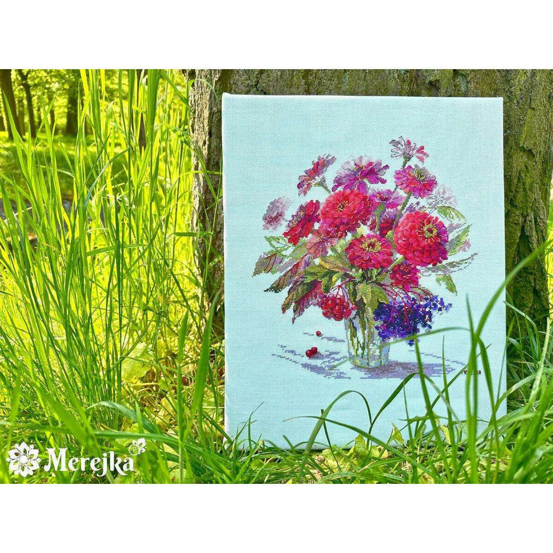 September Colour K-221 Counted Cross-Stitch Kit
