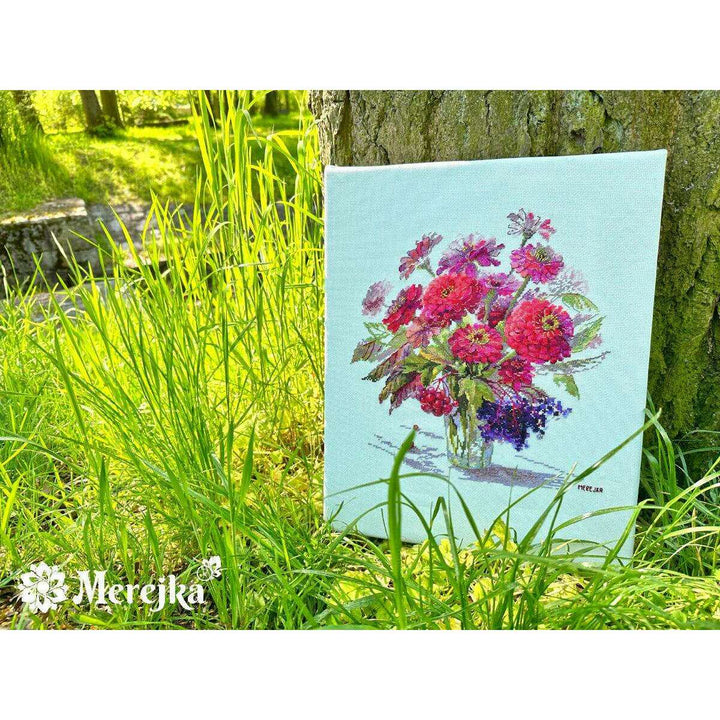 September Colour K-221 Counted Cross-Stitch Kit