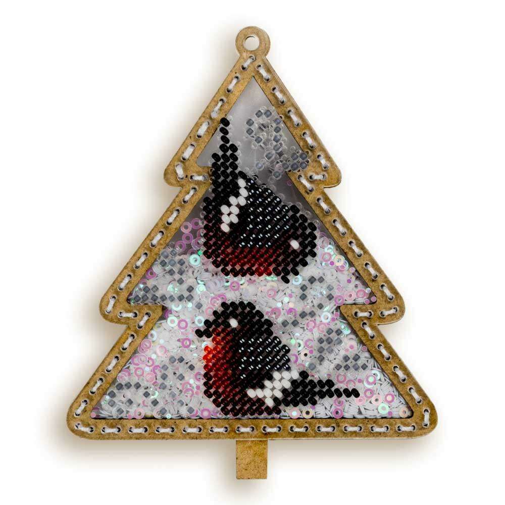 Set for embroidery with beads on a plastic base FLPL-068