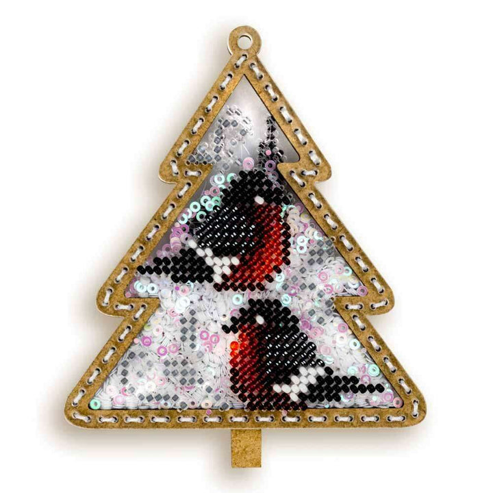 Set for embroidery with beads on a plastic base FLPL-068